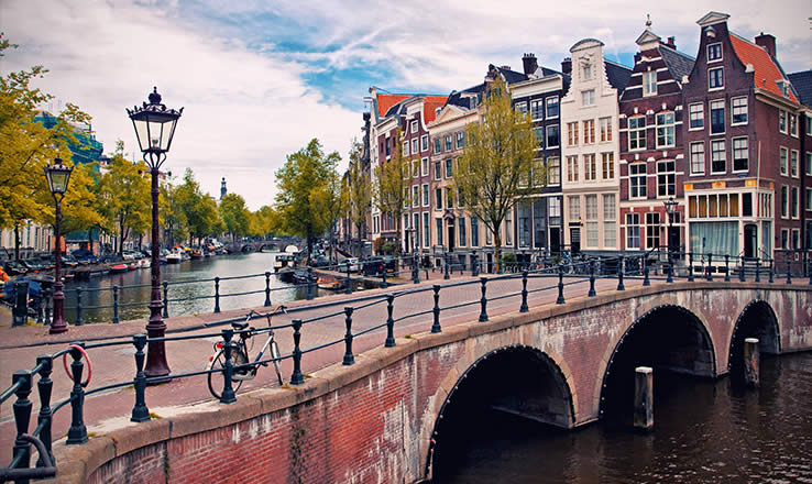 Amsterdam Canal Bridge