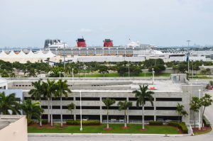 Port of Miami cruise parking garage