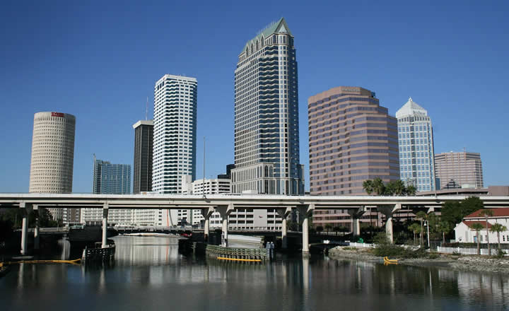 Tampa Downtown area