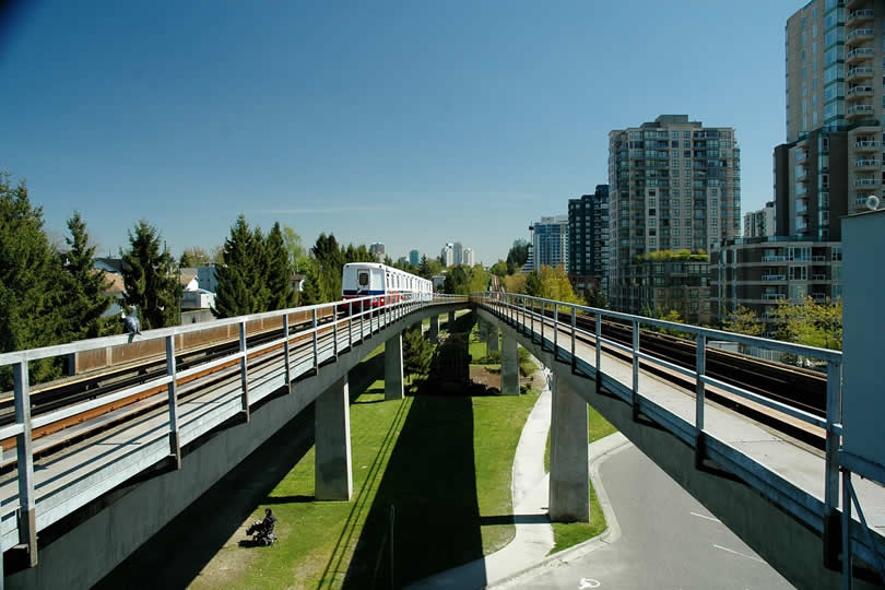 Vancouver sky train
