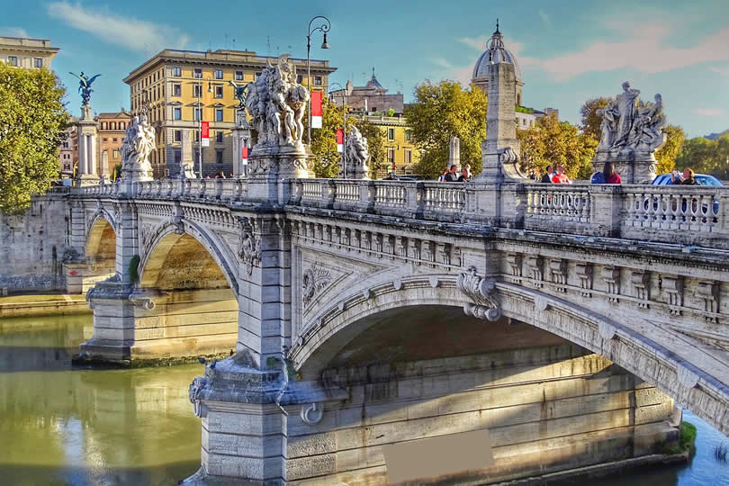 Rome Bridge in September