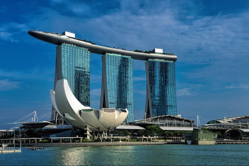 Marina Bay in Singapore