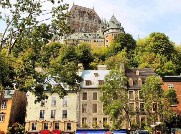 Old Town in Québec Canada