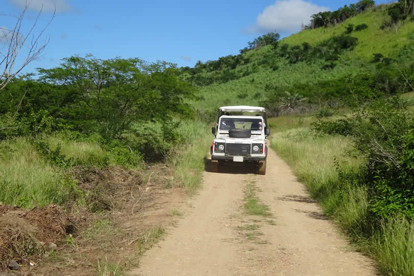 Antigua jeep safari inland