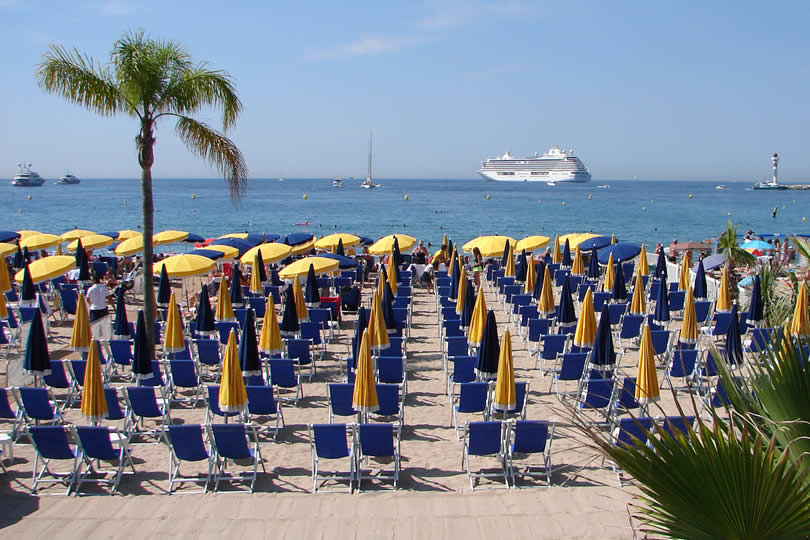 Cannes Beachfront in France