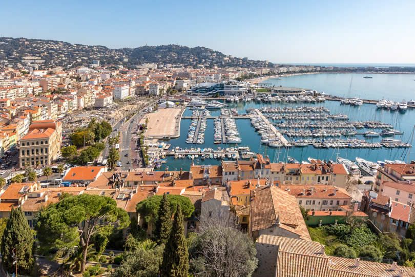 city of Cannes in France