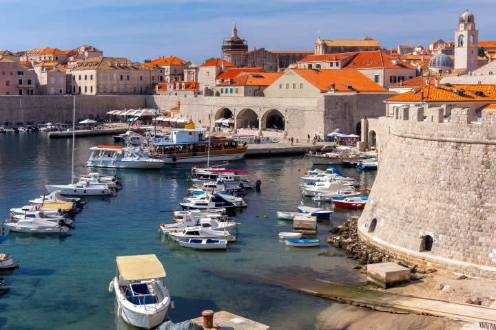 City of Dubrovnik, walls and towers