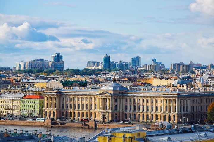 St Petersburg city centre