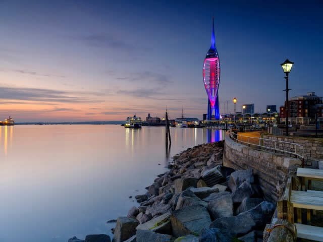 Spinnaker Tower in Old Portsmouth